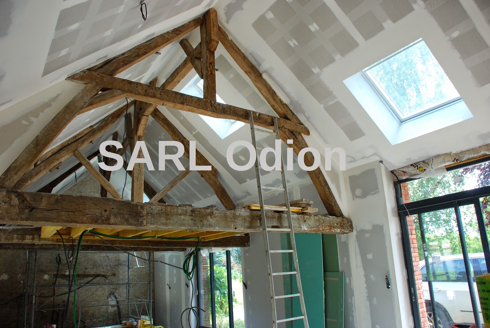 SARL Odion Plâtrier Plaquiste Aménagement de combles isolation — Photos 2
